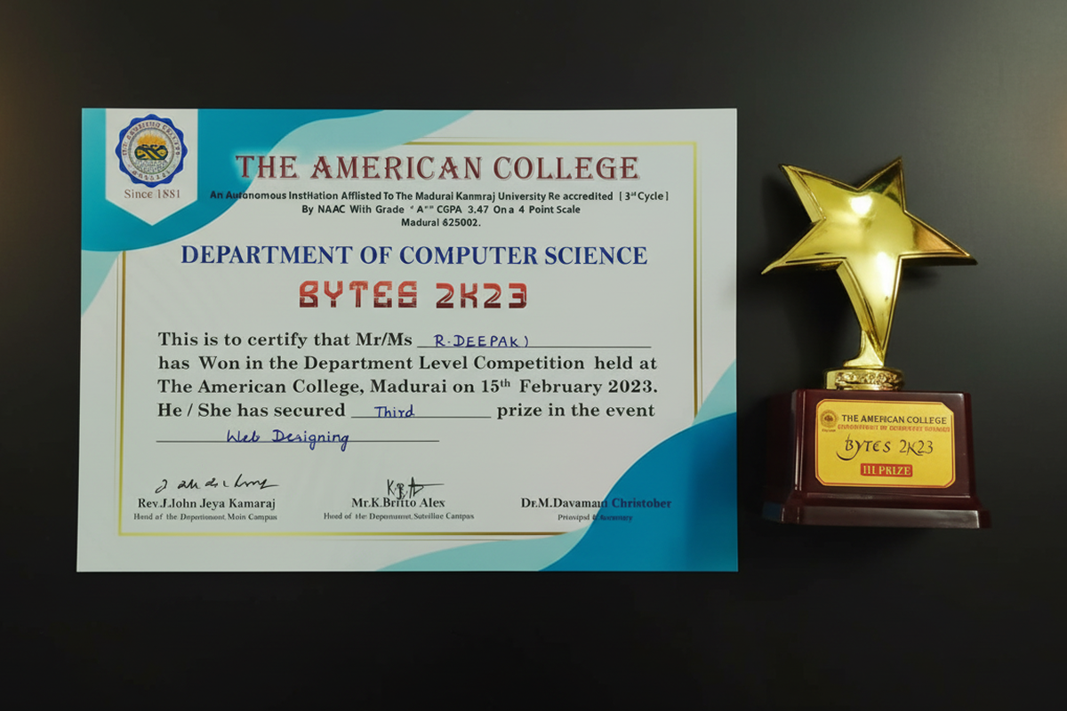 Bytes 2k23 - The American College